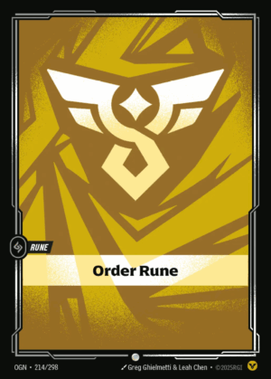 Order Rune